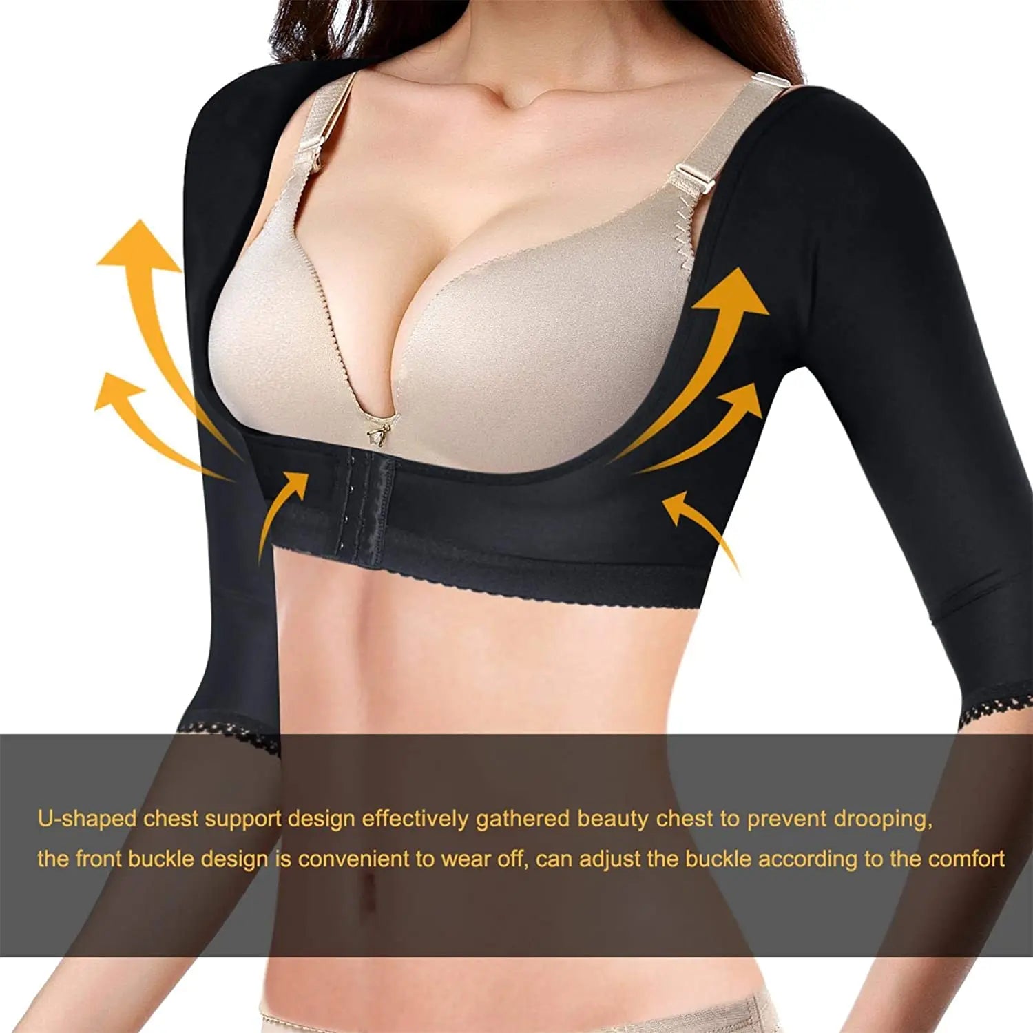 Upper Bra shaper Long/Short Sleeves