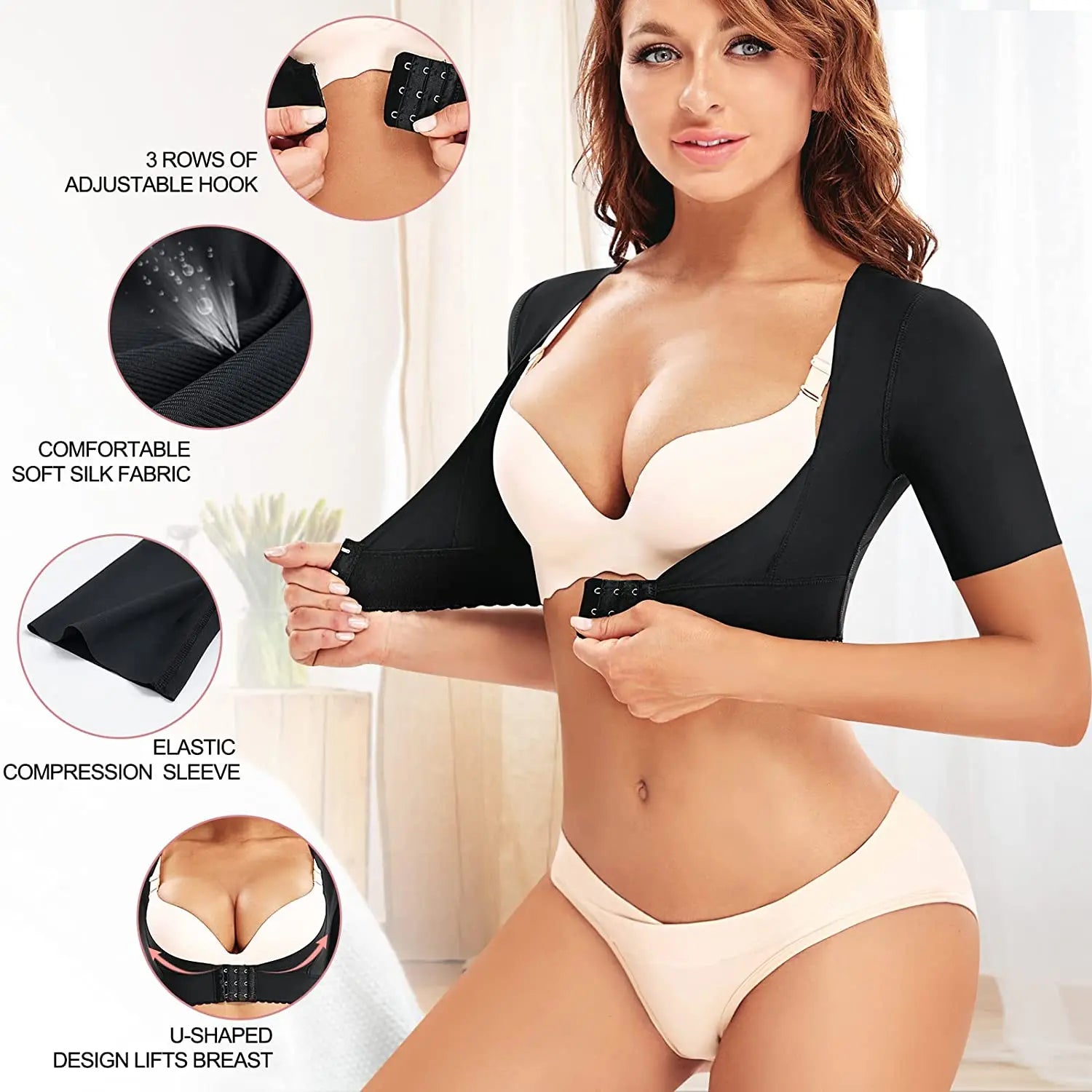 Upper Bra shaper Long/Short Sleeves